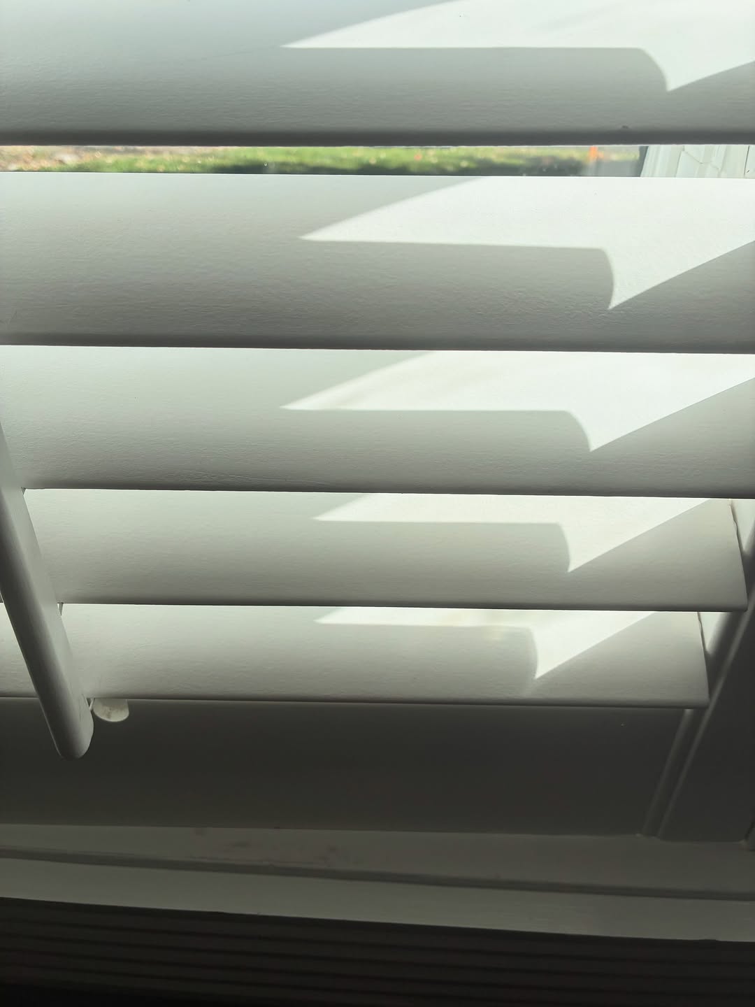 Window shutters, clean